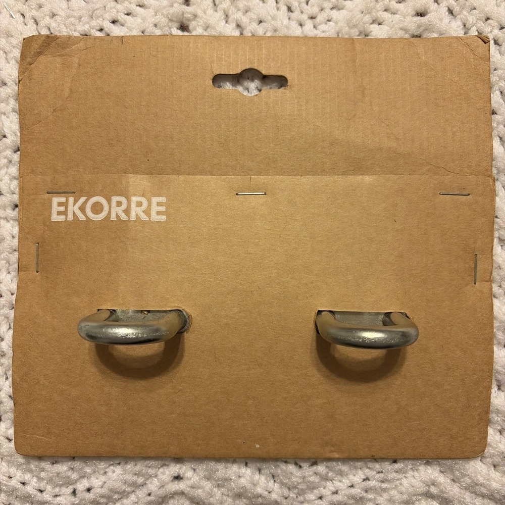 NEW Ikea Ekorre Suspension Ceiling Hooks Set of 2 Steel Indoor Outdoor
